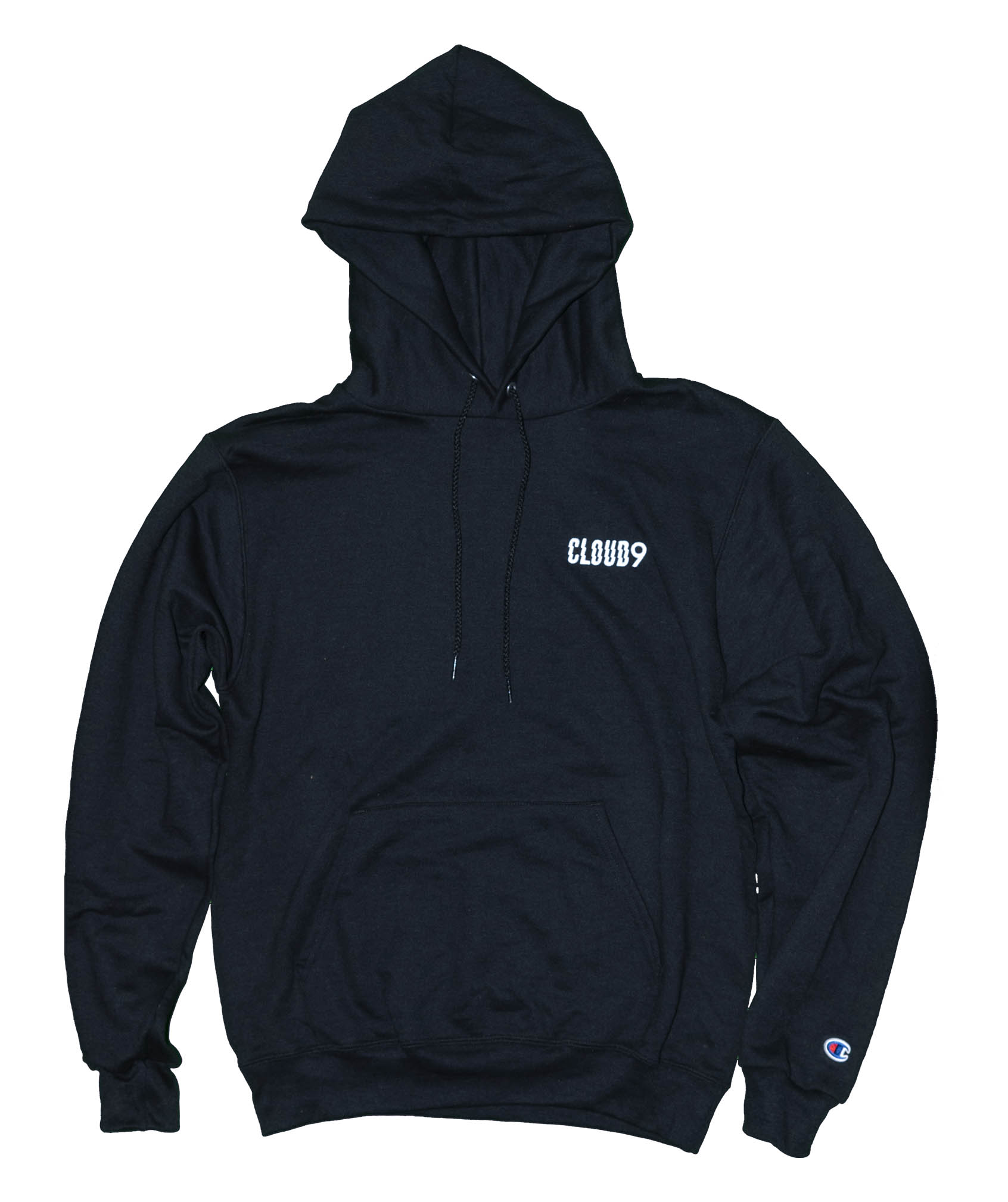 Cloud 9 Griptape x Champion Logo Hoodie in Black