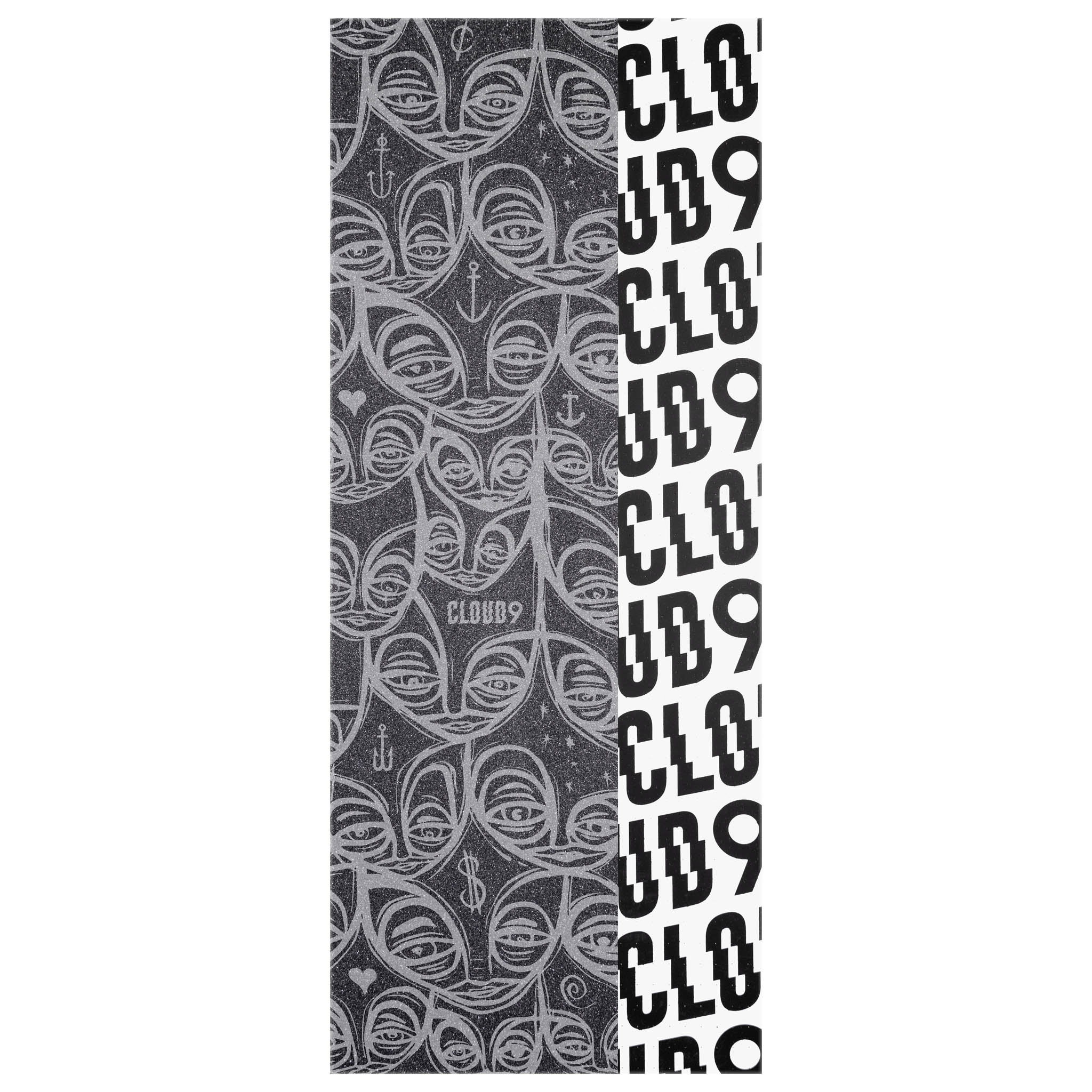 The first Kris Markovich Pro Griptape made by Cloud 9 Griptape - Black Griptape.