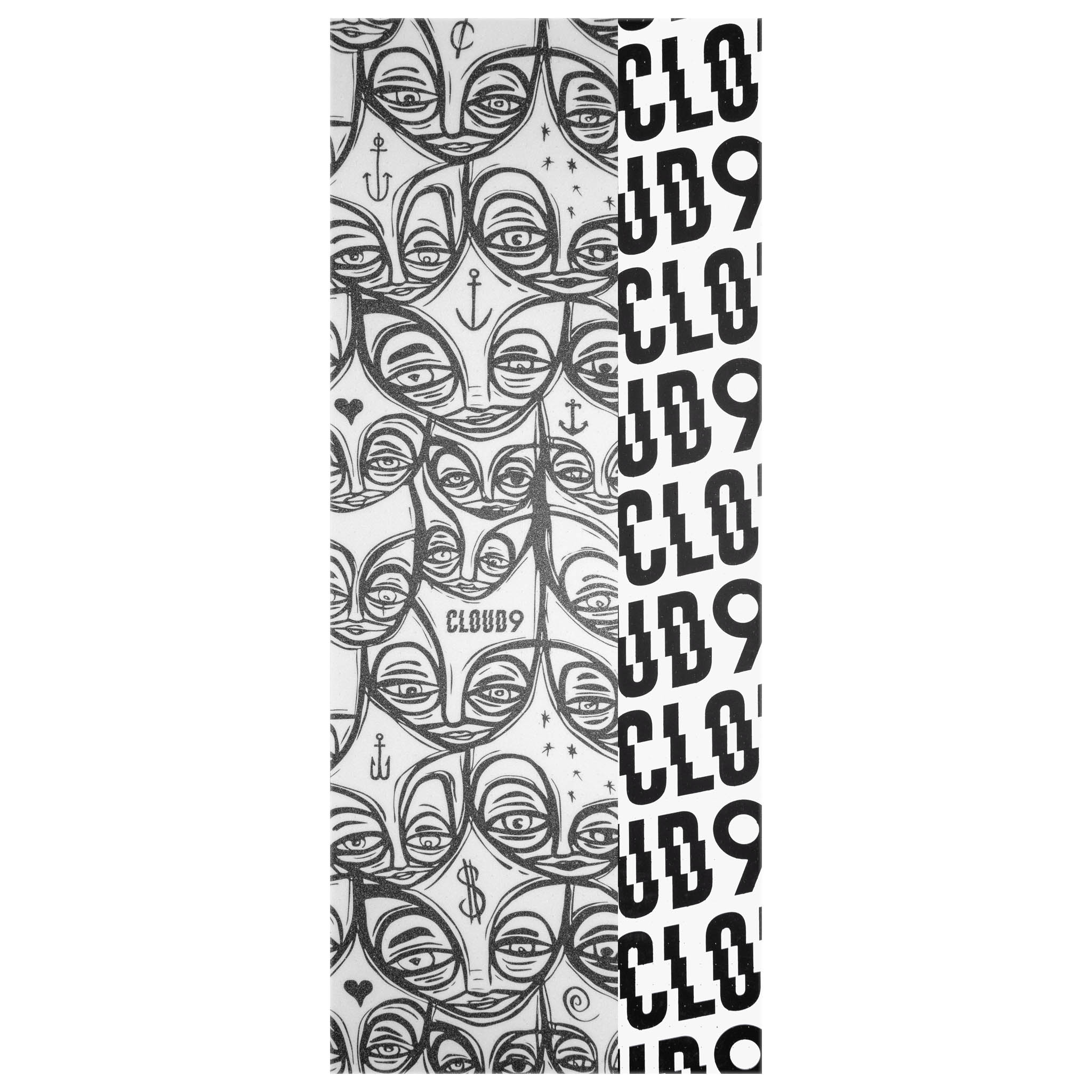 The first Kris Markovich Pro Griptape made by Cloud 9 Griptape - Clear Griptape.