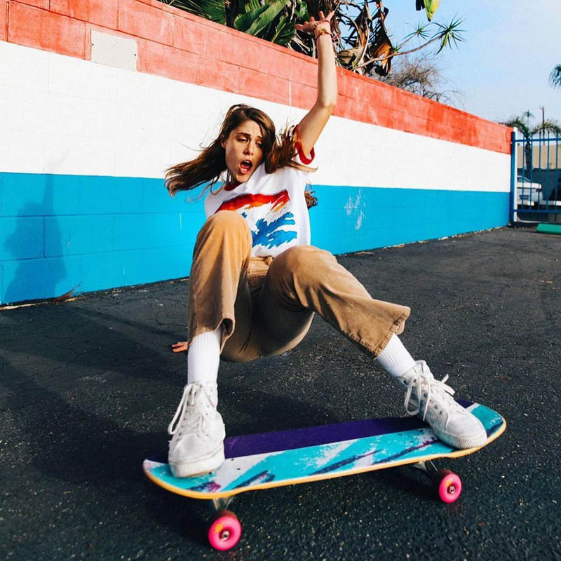 Sierra Prescott bert sliding with Cloud 9 Griptape.