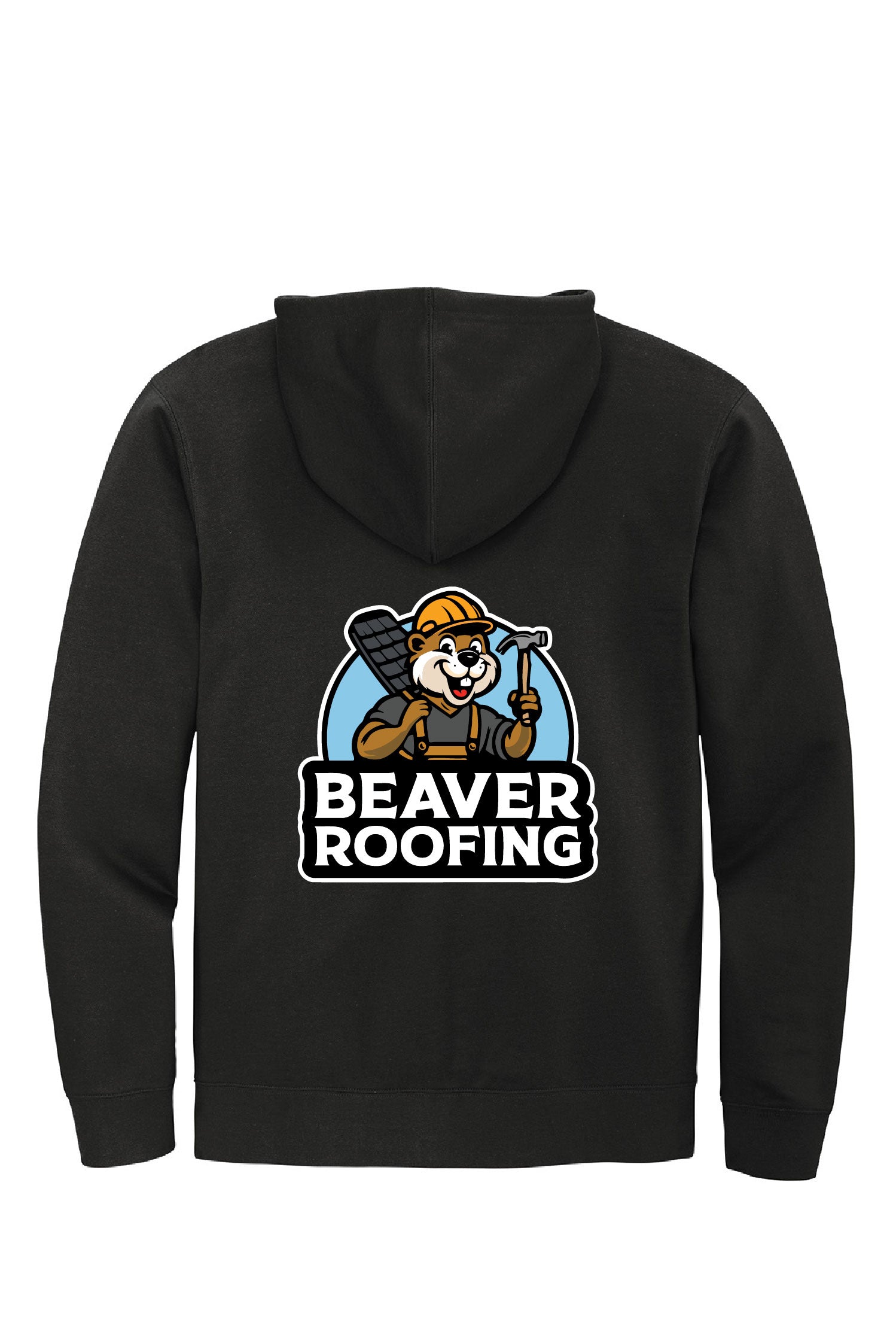 Fleece zip-up hoodie