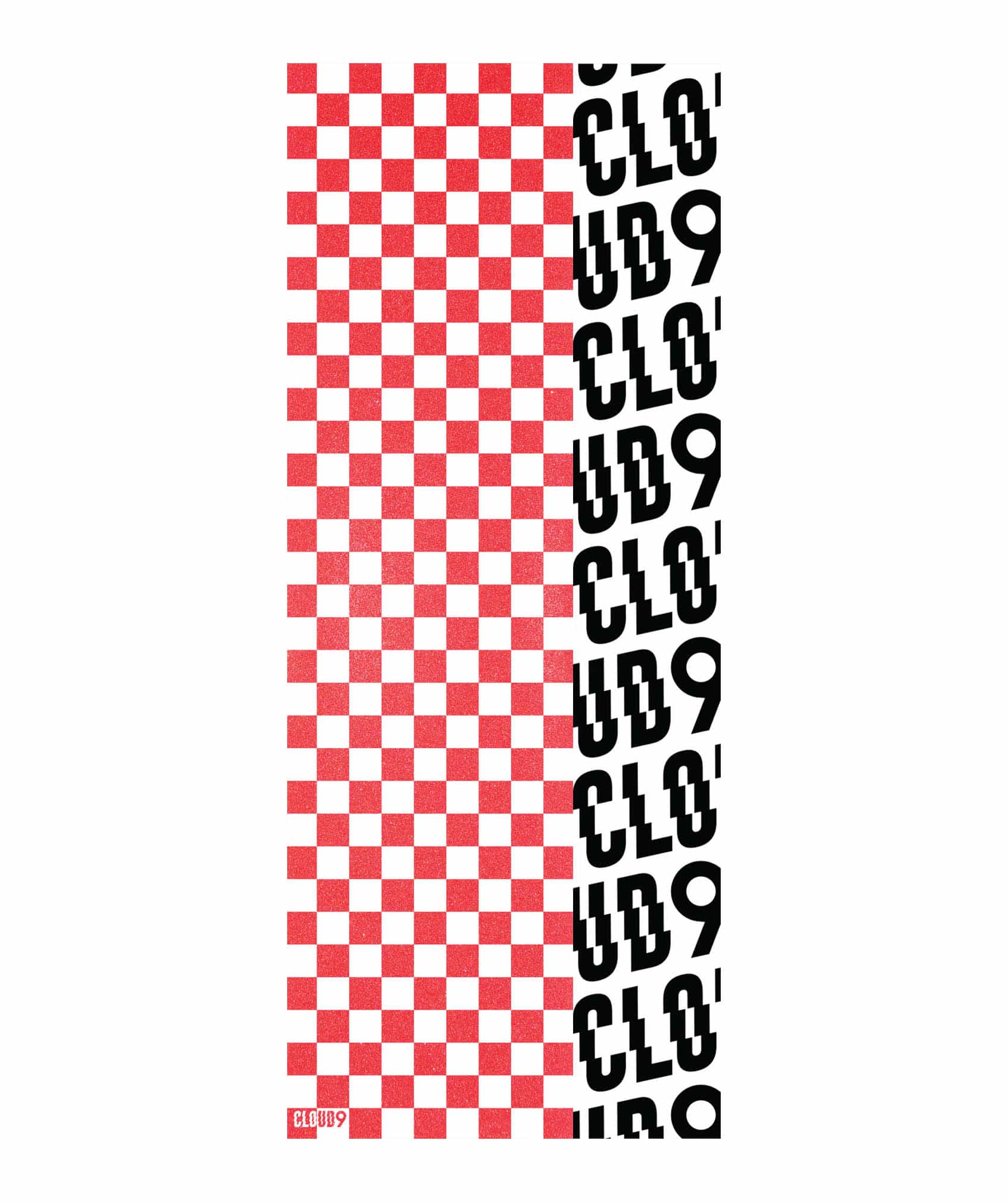Cloud 9 Checkerboard Grip Tape - Red - Image 1